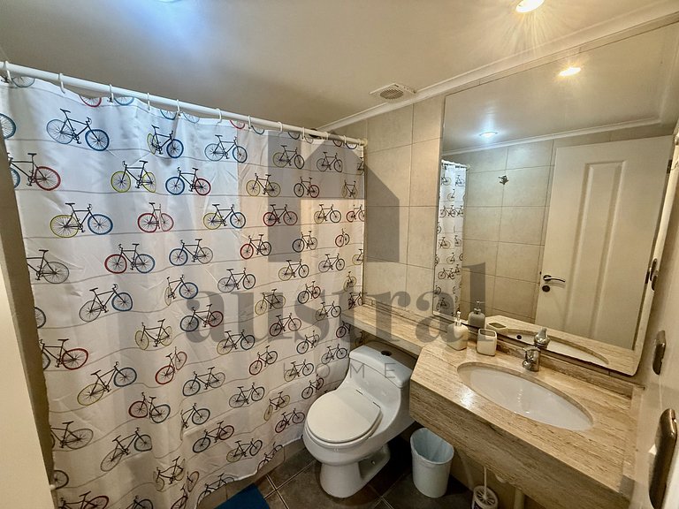 Lindo apartamento com a melhor vista de Viña