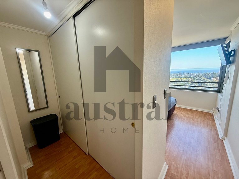 Lindo apartamento com a melhor vista de Viña