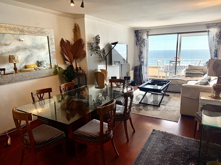 Gran depto para una o dos familias Vista al Mar