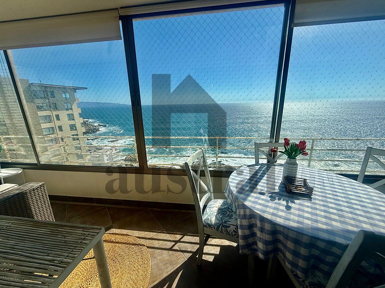 Gran depto para una o dos familias Vista al Mar