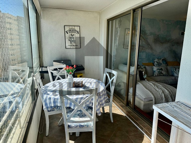 Amplio Depto, Hermosa Decoración y Vista al Mar
