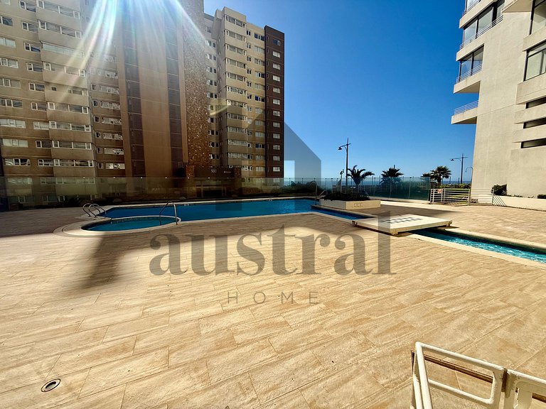 Gran depto para una o dos familias Vista al Mar