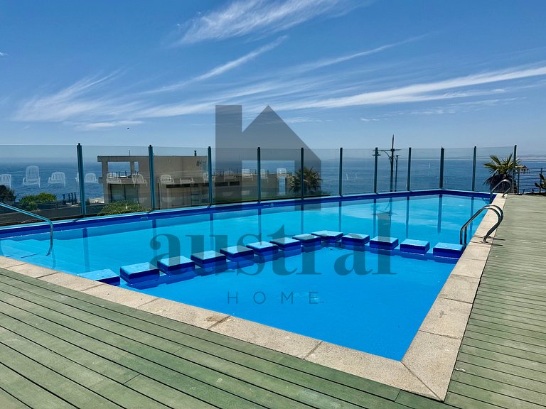 Incredible view for two in Concón