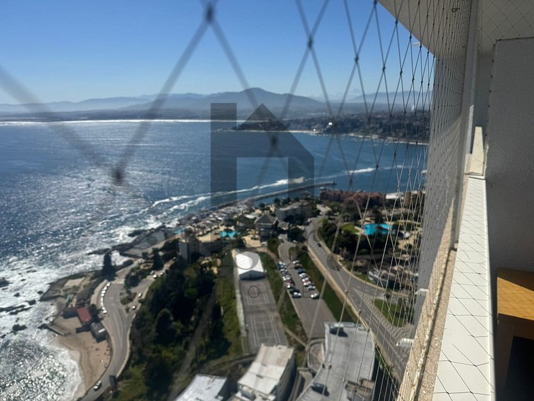 Vista incrível para dois em Concón