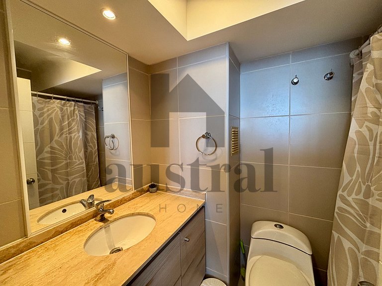 Beautiful view towards the sea and Concón