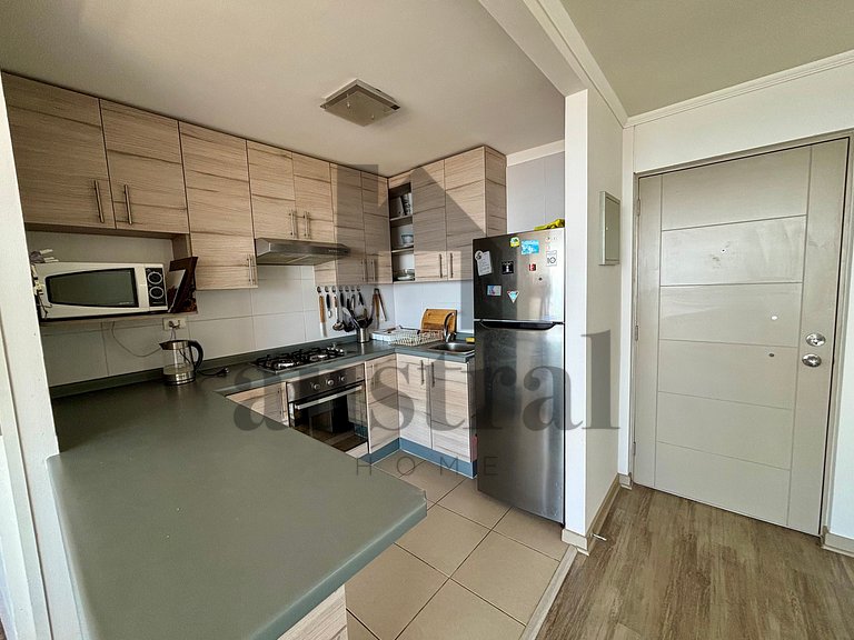 Beautiful view towards the sea and Concón