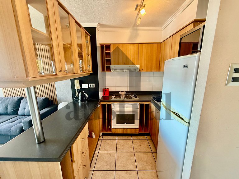 Lindo apartamento com vista para o mar