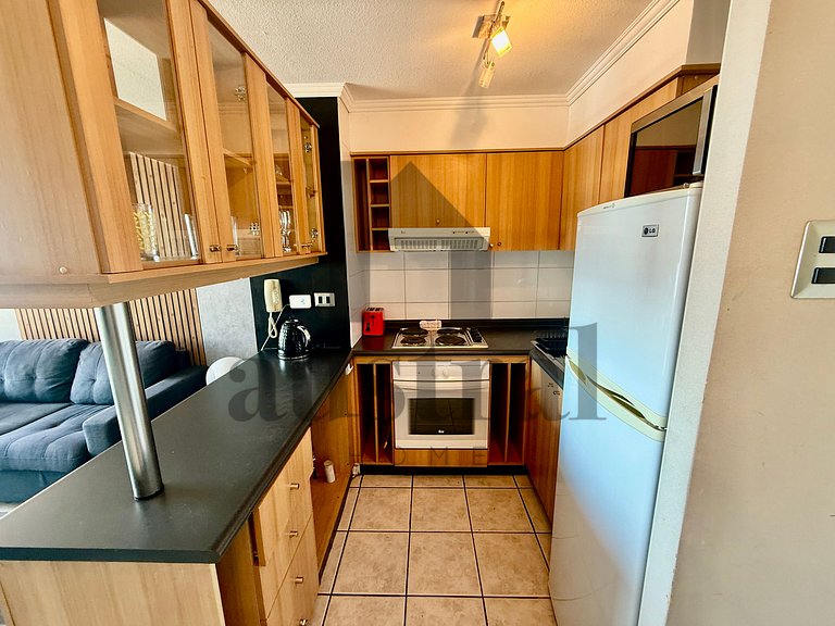 Lindo apartamento com vista para o mar