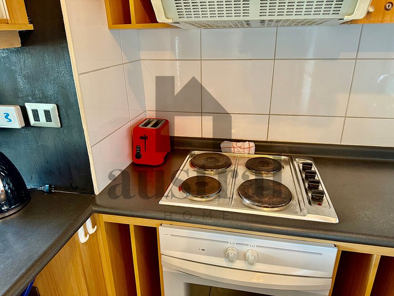 Lindo apartamento com vista para o mar