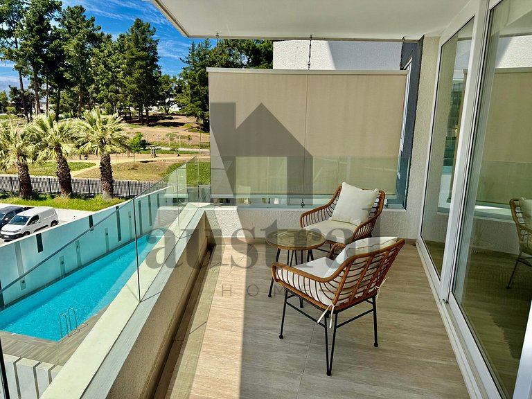 Moderno y Acogedor depto en Bosques de Montemar