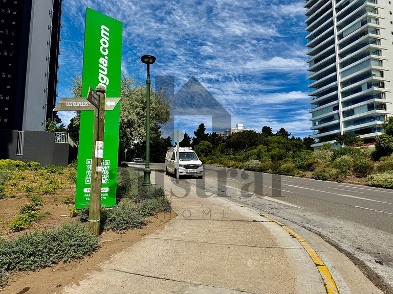 Moderno y Acogedor depto en Bosques de Montemar