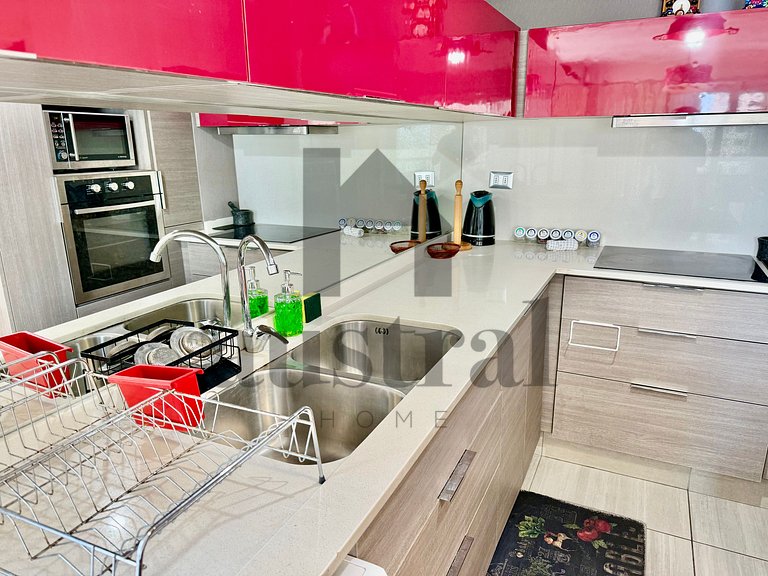 Depto piscina climatizada y vista al mar