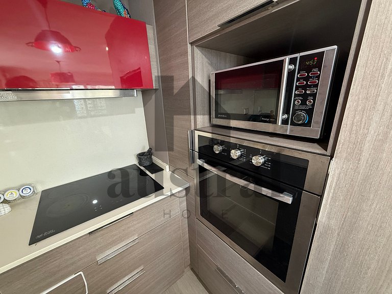 Apartamento com Linda Vista para o Mar