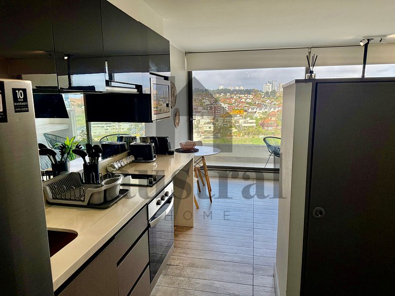 Moderno Estudio en Costa de Montemar