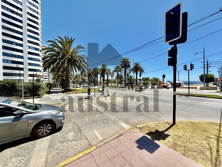 Incrível Vista al Mar na Avenida San Martin