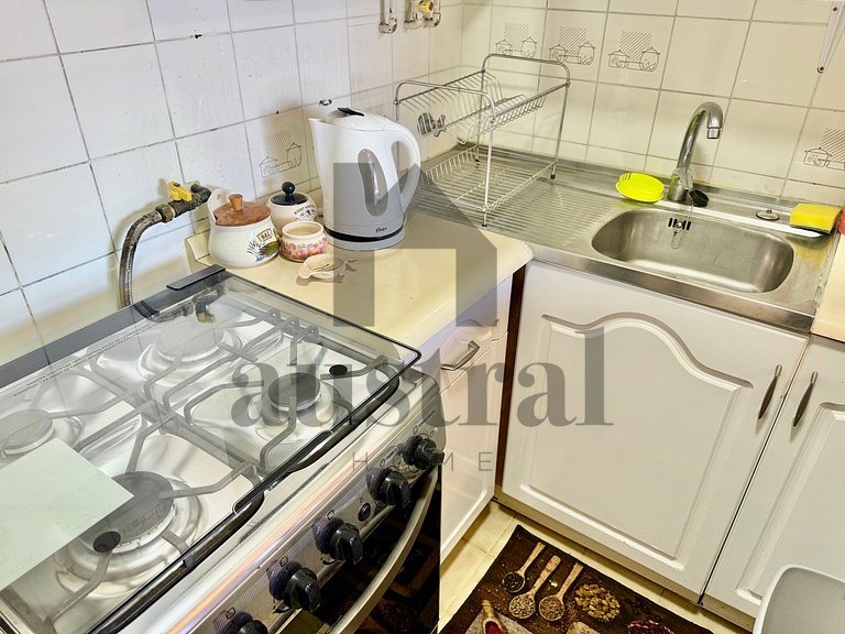 Linda casa com vista para o mar.