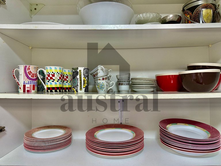 Linda casa com vista para o mar.