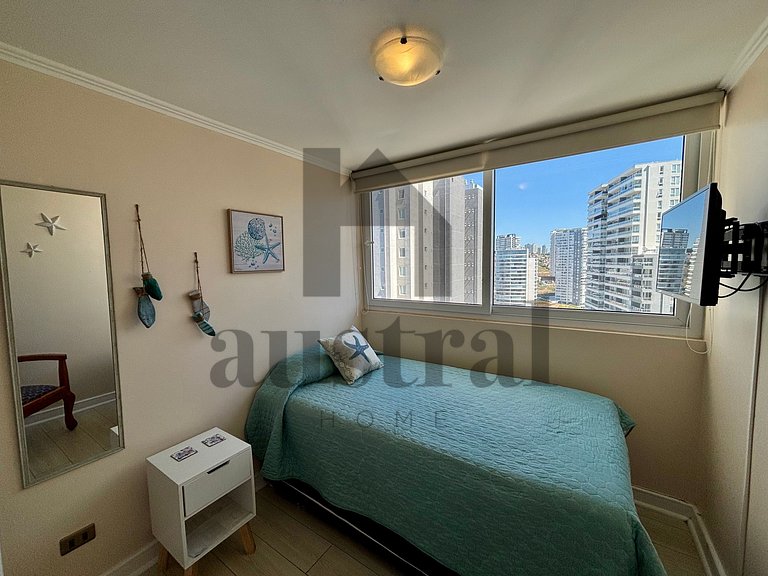 Sensacional depto con vista y piscina temperada