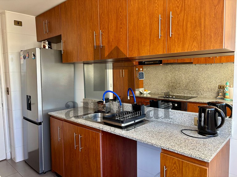 Sensational apartment with a view and heated pool