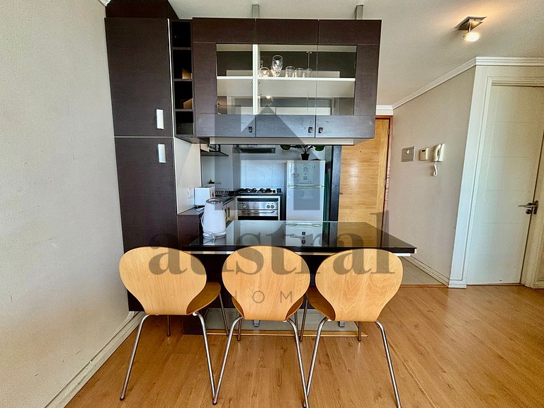 Apartamento com Vista Despejada para o Mar