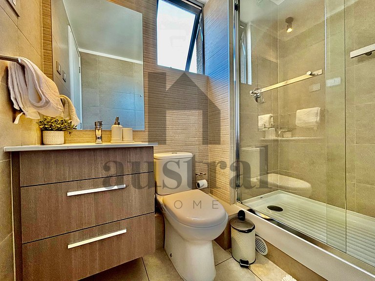 Hermoso depto estudio frente a Mall Plaza Egaña