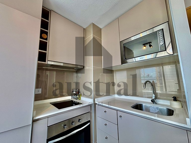 Hermoso depto estudio frente a Mall Plaza Egaña