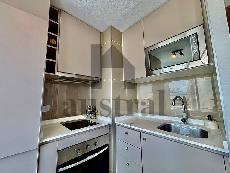 Hermoso depto estudio frente a Mall Plaza Egaña