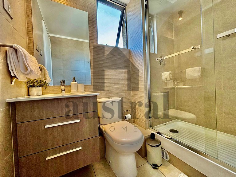 Hermoso depto estudio frente a Mall Plaza Egaña