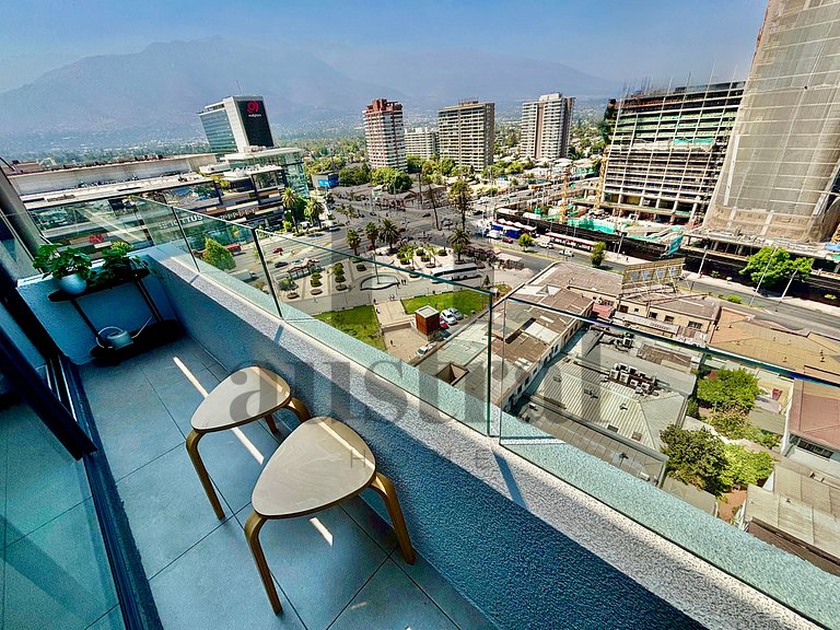 Hermoso depto estudio frente a Mall Plaza Egaña