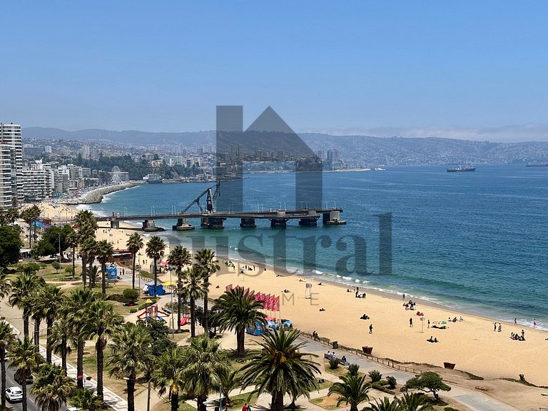 Increible Vista al Mar en Avenida San Martin