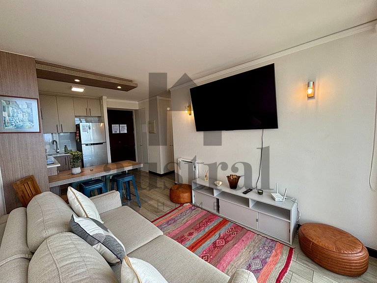 Depto en moderno edificio en Edmundo Eluchans