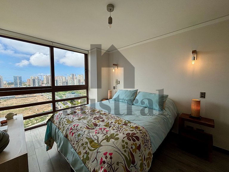 Department in modern building in Edmundo Eluchans