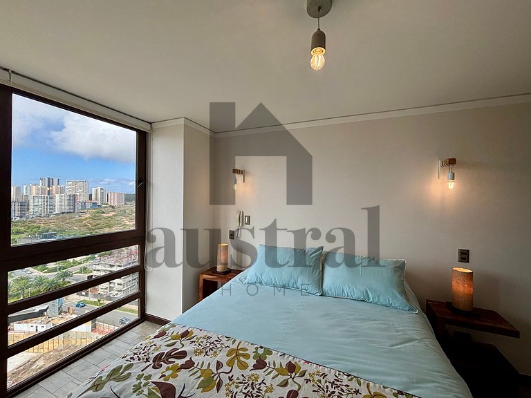 Department in modern building in Edmundo Eluchans