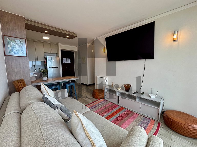 Depto en moderno edificio en Edmundo Eluchans