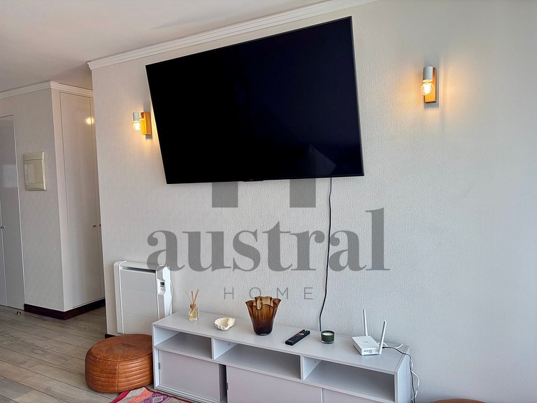 Department in modern building in Edmundo Eluchans