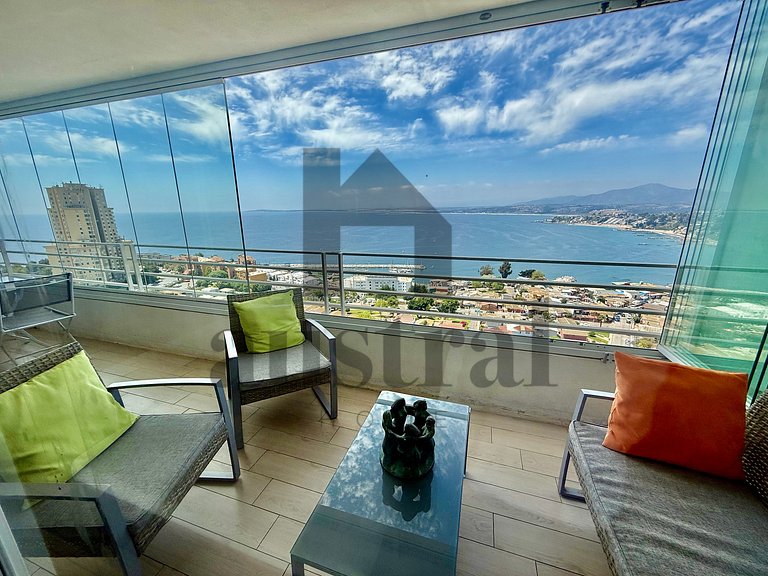 Amplio y Extraordinaria Vista al Mar