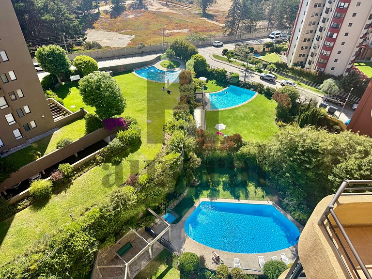 Apartamento maravilhoso com vista para o mar.