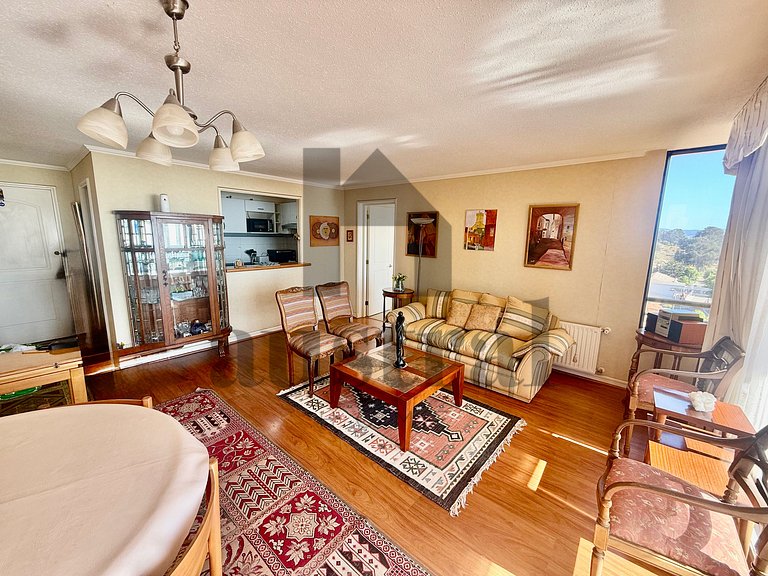 Apartamento maravilhoso com vista para o mar.