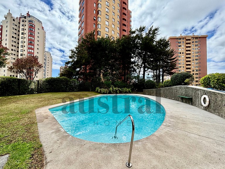 Apartamento maravilhoso com vista para o mar.