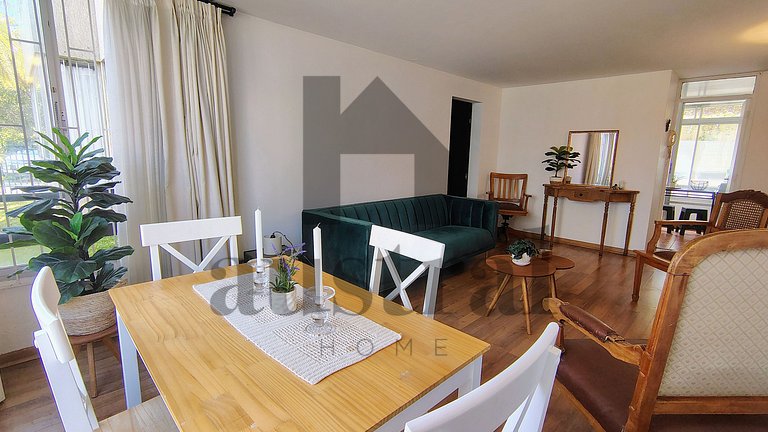 Apartamento térreo espaçoso em Jardin del Mar