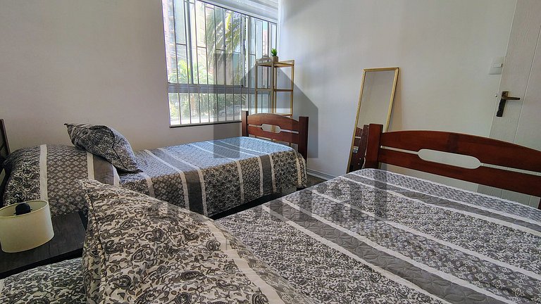 Apartamento térreo espaçoso em Jardin del Mar