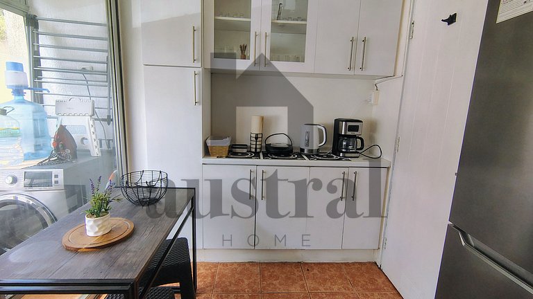 Apartamento térreo espaçoso em Jardin del Mar