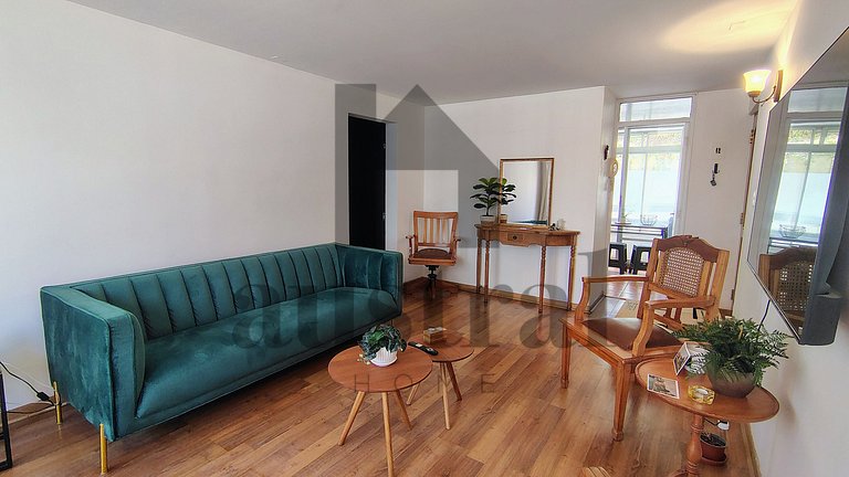 Apartamento térreo espaçoso em Jardin del Mar