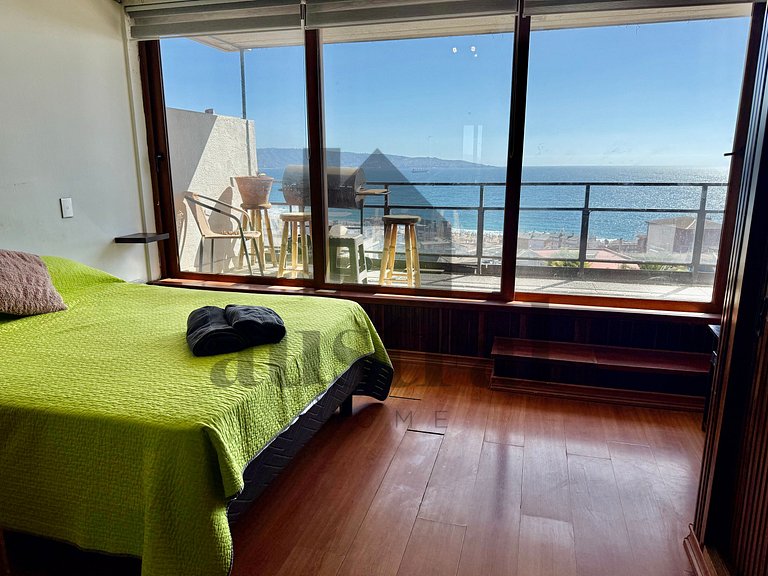 Wonderful apartment steps from the center Reñaca