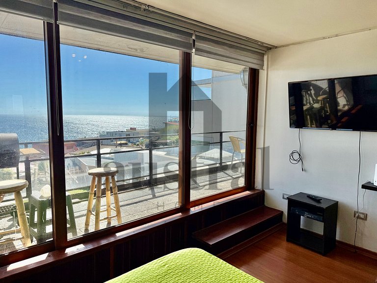 Wonderful apartment steps from the center Reñaca