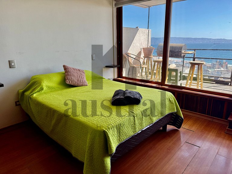 Wonderful apartment steps from the center Reñaca