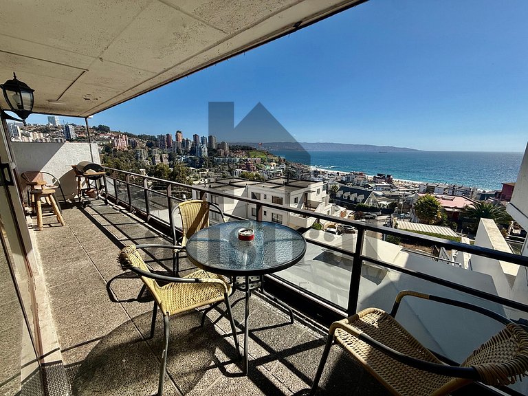 Wonderful apartment steps from the center Reñaca