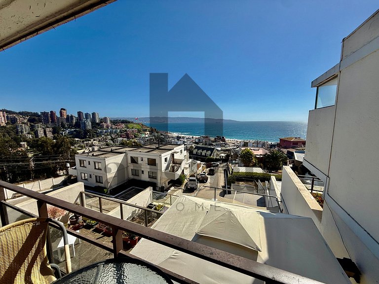 Wonderful apartment steps from the center Reñaca