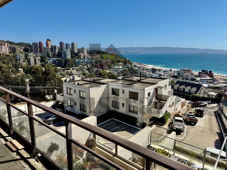 Wonderful apartment steps from the center Reñaca