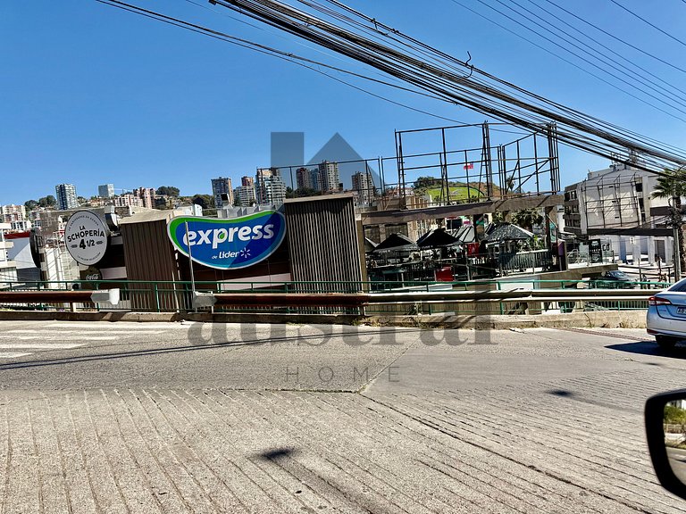 Maravilloso depto a pasos del centro de Reñaca